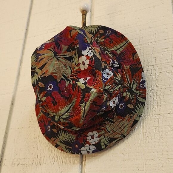 VANS Brohala Floral Bucket Hat Casual Skater Summer Lightweight Lined Small - Picture 2 of 5